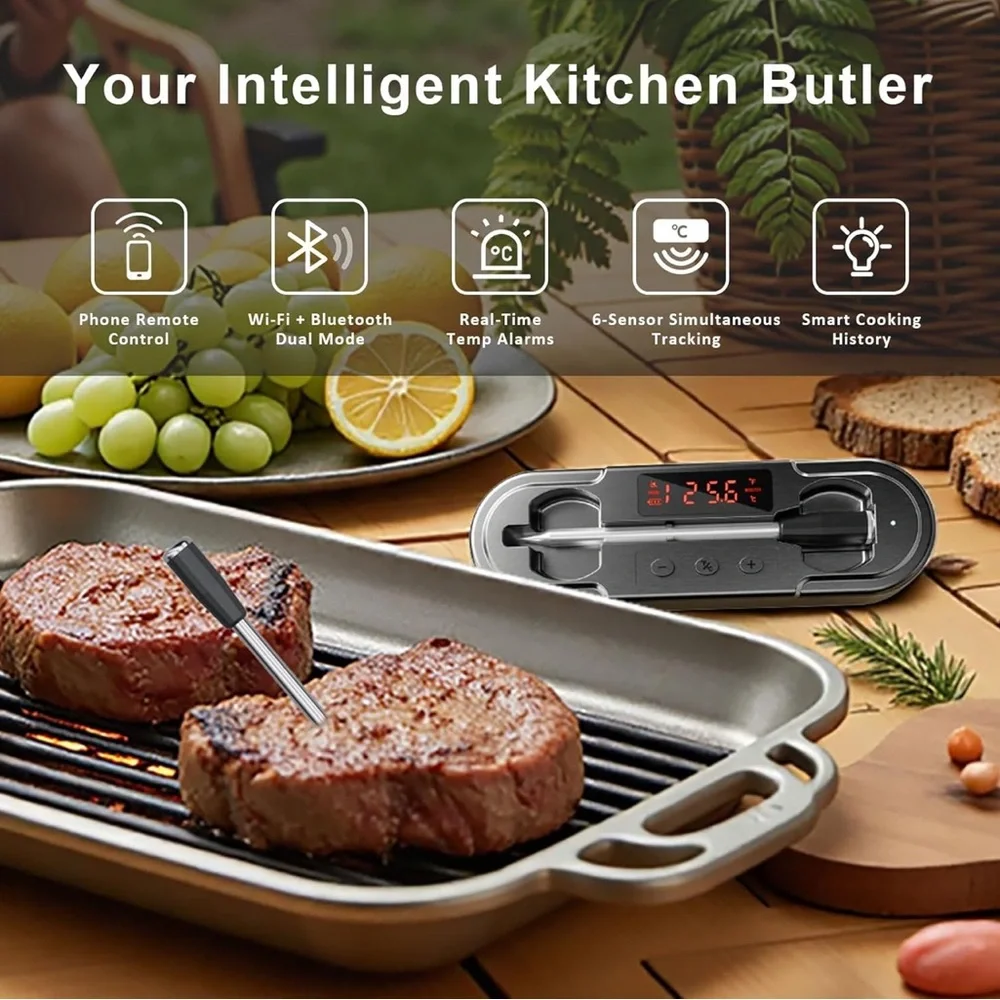 Smart Bluetooth Wireless Meat Thermometer